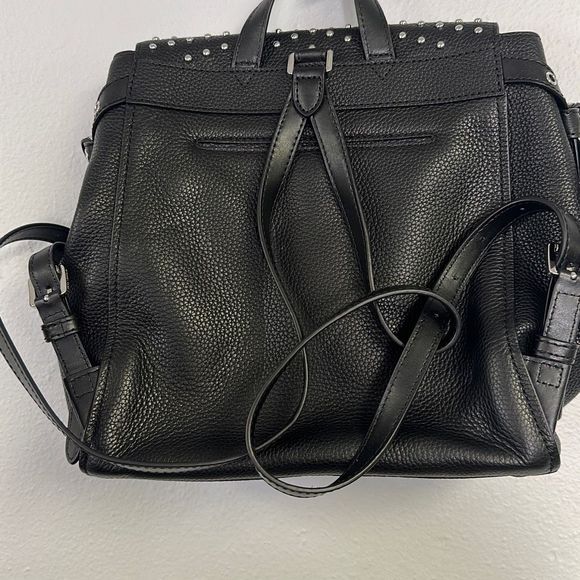 Michael Kors Black Studded Backpack main image 4